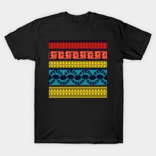 Retro Hippie Pattern T-Shirt